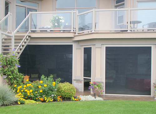 Texas retractable screens