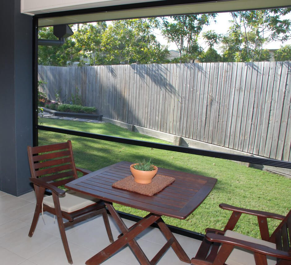 Fort Worth patio makeover retractable screens