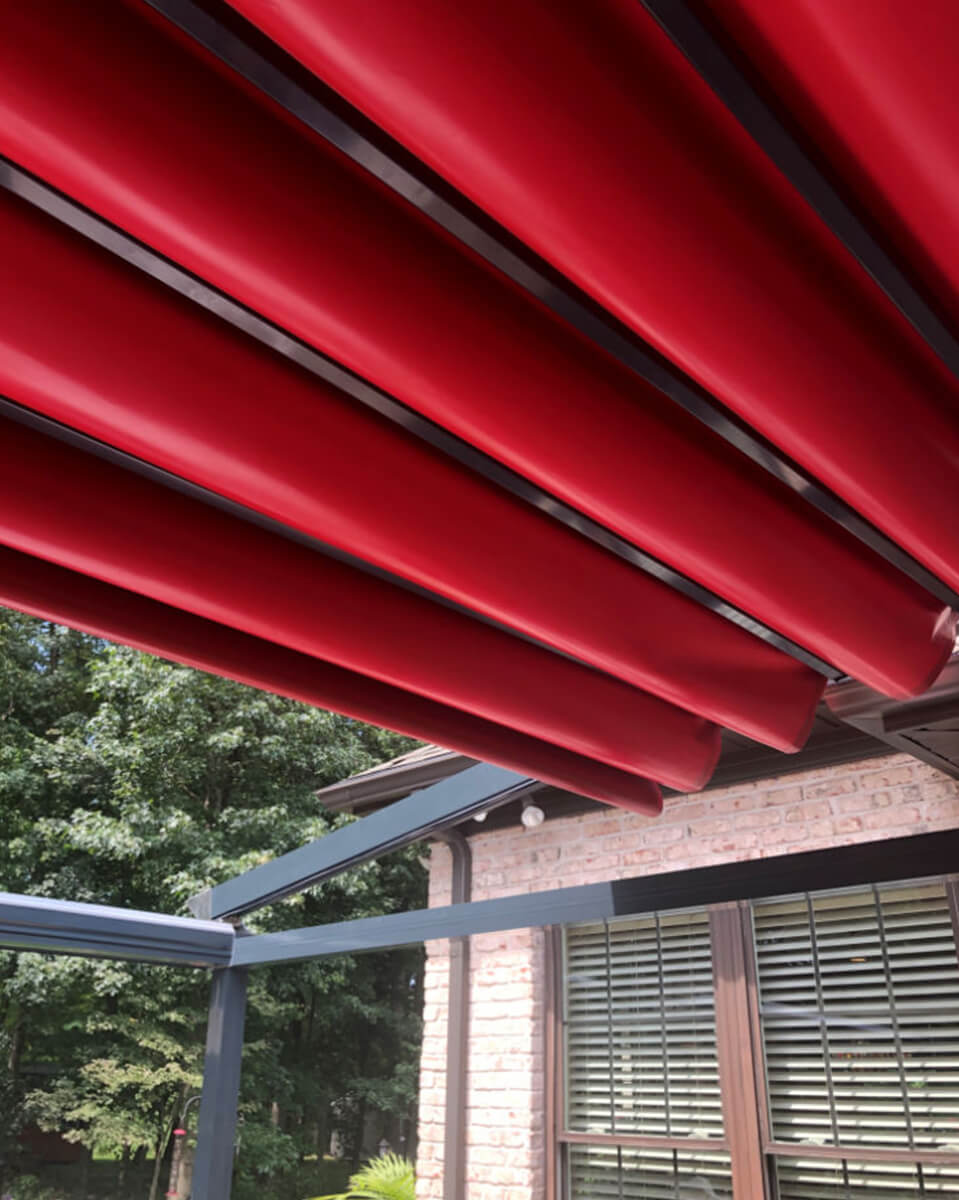 Gainesville, TX Patio retractable-pergola Pergostar Plus