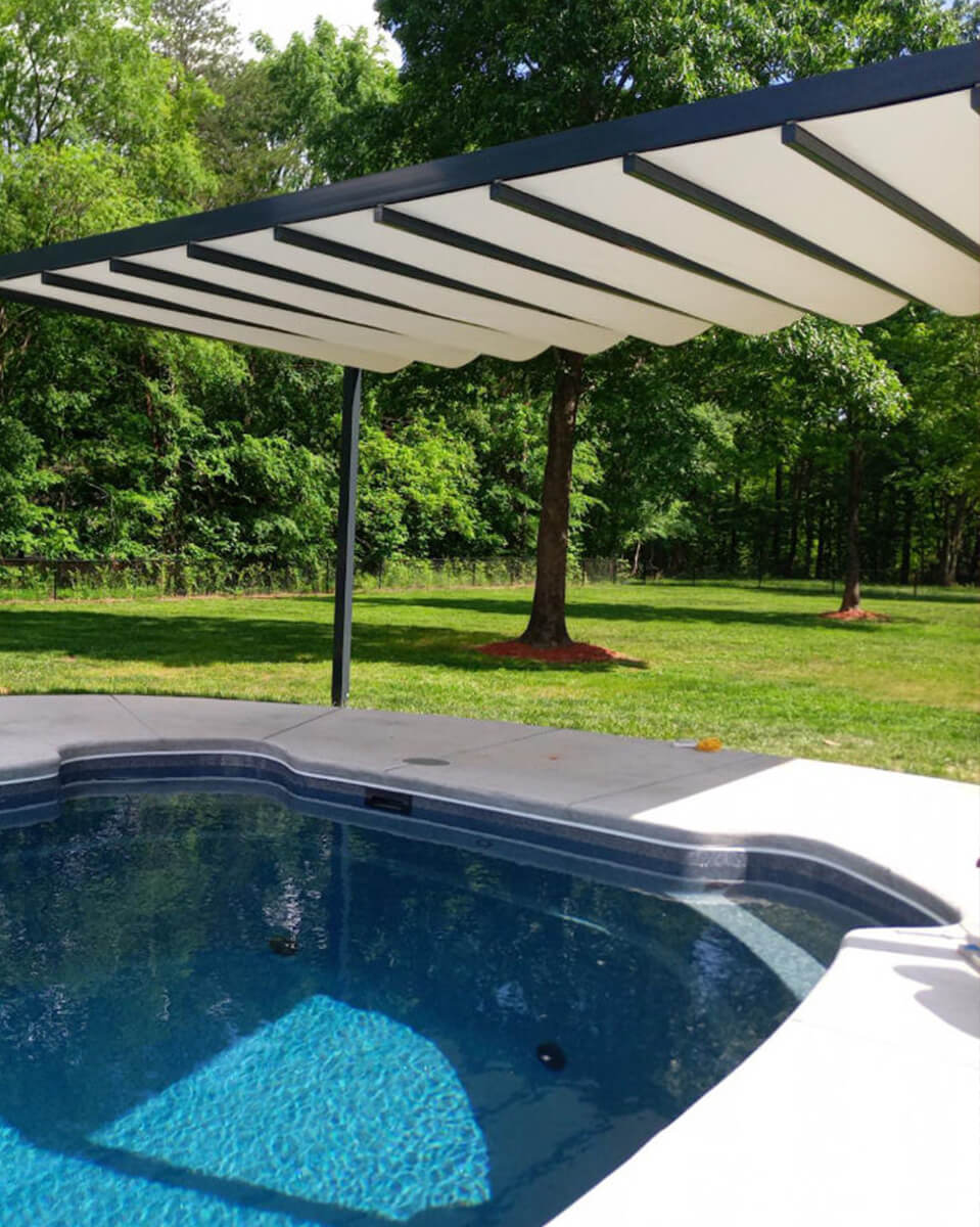 Gainesville, TX Patio retractable-pergola-Pergostar Romano