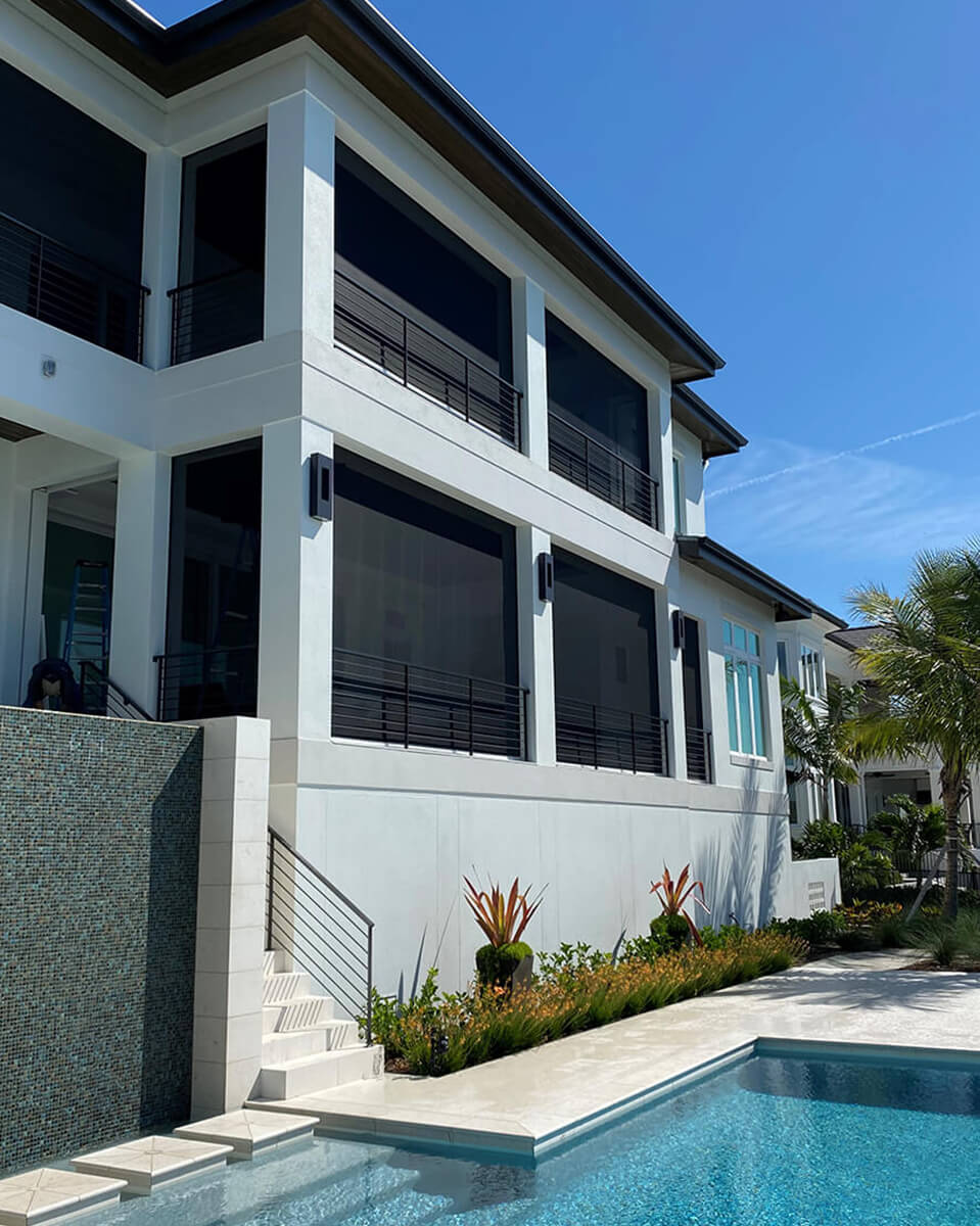 MagnaTrack motorized screens-Dallas