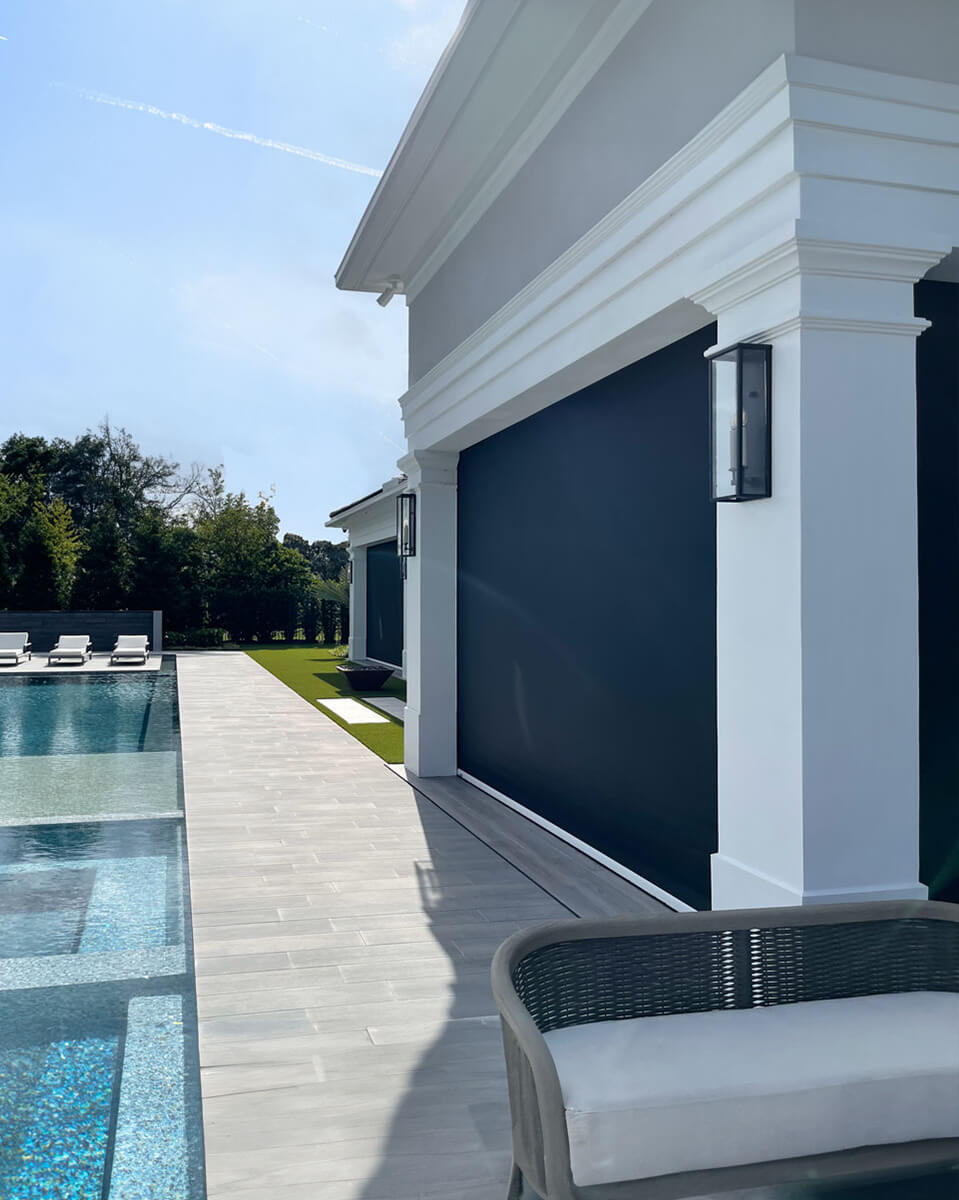 MagnaTrack motorized screens Dallas